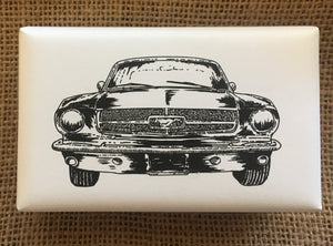 Huxter Black Mustang Wrapped Soap