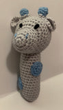 Archer and Me Crochet Giraffe Rattle