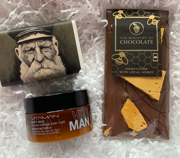 Honeycomb Classic Mens Grooming Mini Hamper