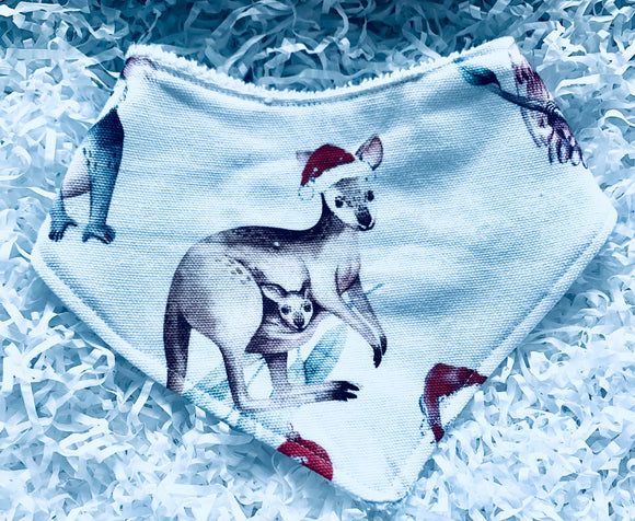 Bibbidi Bub Aussie Christmas Bib