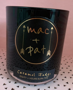 Mac + Pat Large Black Candle 450ml