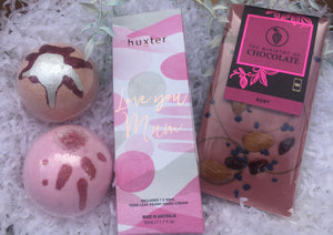 Love you Mum Ruby Bath Bomb Hamper